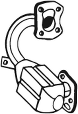 Catalytic Converter Nissan MICRA III · Nissan KUBISTAR Van · Renault KANGOO