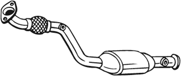 Catalytic Converter Nissan KUBISTAR Van · Renault KANGOO · Renault CLIO II