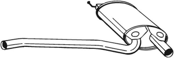 BOSAL 105-167 media silencer