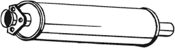 Front Muffler Audi 100 C3 Saloon · Audi 100 C3 Avant · Porsche 924