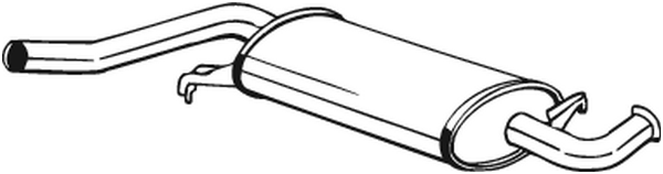 Centre Muffler Audi 100 C3 Saloon · Audi 100 C4 Saloon · Audi 100 C3 Avant