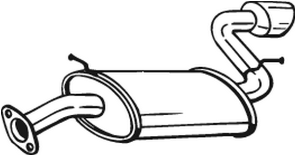 Rear Muffler Chevrolet CAPTIVA · Chevrolet CAPTIVA Van