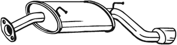 Rear Muffler Chevrolet CAPTIVA · Chevrolet CAPTIVA Van