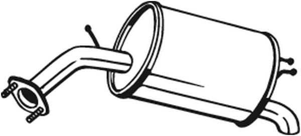 Rear Muffler Chevrolet SPARK