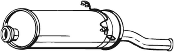 Rear Muffler Citroën XSARA PICASSO