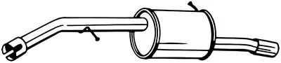 Rear Muffler Citroën DS3 · Citroën DS3 Convertible · Ds DS 3
