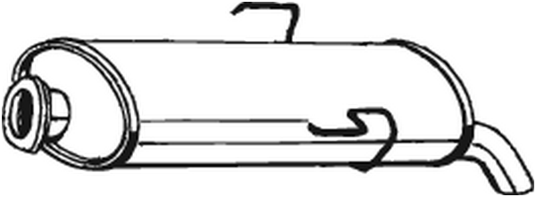 Rear Muffler Citroën SAXO · Citroën SAXO Hatchback van