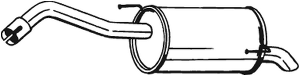 Rear Muffler Nissan MICRA III · Nissan NOTE