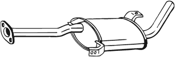 Centre Muffler Nissan TERRANO II