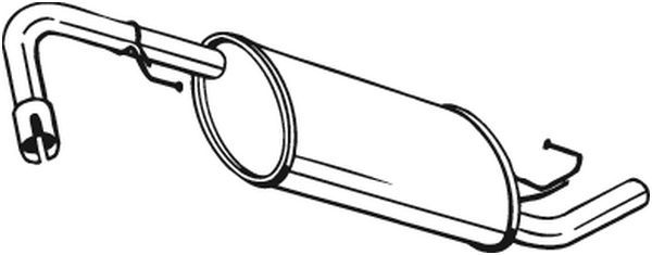 Centre Muffler Nissan PATHFINDER III