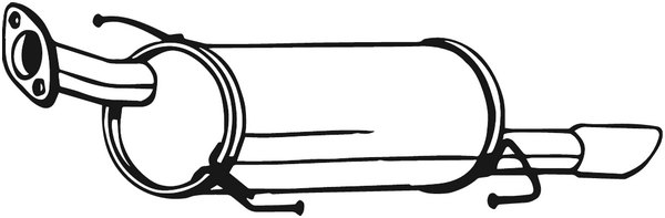 Rear Muffler Nissan JUKE · Nissan JUKE Van