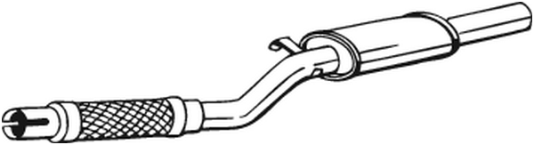 Centre Muffler Fiat CINQUECENTO · Fiat CINQUECENTO VAN