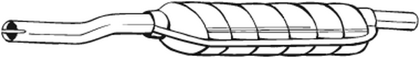 Centre Muffler Fiat 128 · Fiat 128 Familiare