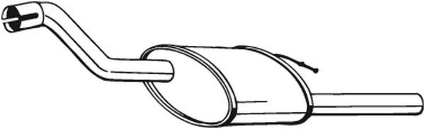 Rear Muffler Ford FOCUS I Turnier · Ford FOCUS I Estate Van