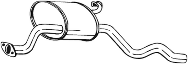 Centre Muffler Ford SIERRA II Hatchback · Ford SIERRA II · Ford SIERRA I Hatchback