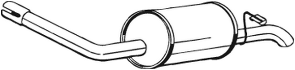 Rear Muffler Ford SIERRA II Hatchback · Ford SIERRA II · Ford SIERRA I Hatchback