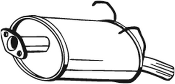 Rear Muffler Honda CR-V I