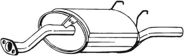 Rear Muffler Honda CIVIC V Saloon · Honda CIVIC V Coupe · Honda CIVIC VI Coupe