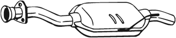 Centre Muffler Mercedes-Benz E-CLASS