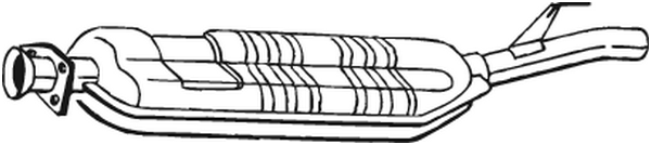 Centre Muffler Mercedes-Benz C-CLASS · Mercedes-Benz C-CLASS T-Model