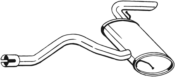 Rear Muffler Mercedes-Benz VIANO · Mercedes-Benz VITO Bus · Mercedes-Benz VITO / MIXTO Van