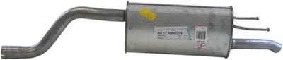Rear Muffler Opel MERIVA B MPV · Opel MERIVA B VAN · Vauxhall MERIVA Mk II