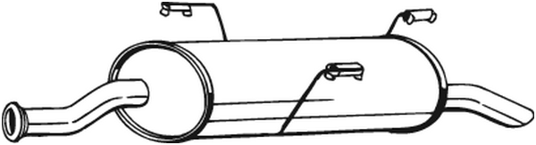 Rear Muffler Peugeot 306 · Peugeot 306 Break