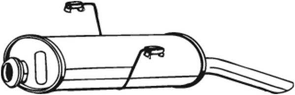 Rear Muffler Peugeot 306 · Peugeot 306 Break · Peugeot 306 Estate Van