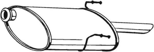 Rear Muffler Peugeot 406 Break