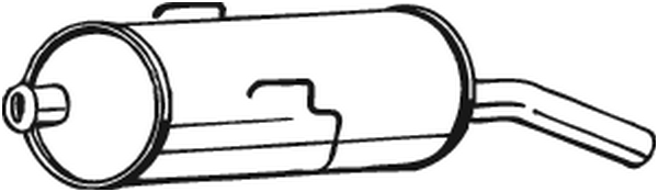 Rear Muffler Peugeot 205 I · Peugeot 205 II · Peugeot 205 Hatchback Van