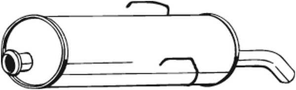 Rear Muffler Peugeot 205 I · Peugeot 205 II · Peugeot 205 Hatchback Van
