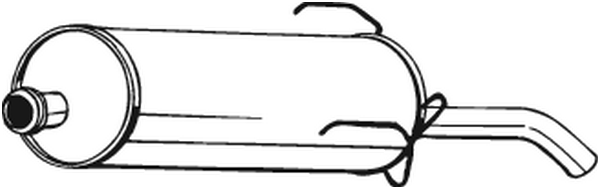 Rear Muffler Peugeot 205 I Convertible · Peugeot 205 II · Peugeot 205 Hatchback Van