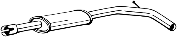 Centre Muffler Renault SANDERO/STEPWAY II · Dacia SANDERO II