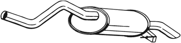 Rear Muffler Renault CLIO II · Renault CLIO II Hatchback Van