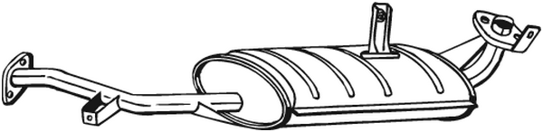 Centre Muffler Suzuki VITARA · Suzuki VITARA Cabrio