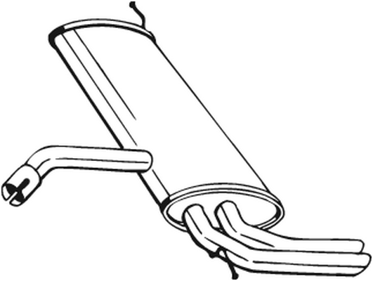 Rear Muffler Seat ALTEA · Seat LEON