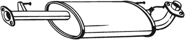Centre Muffler Toyota LAND CRUISER PRADO