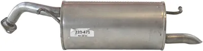 Rear Muffler Toyota YARIS