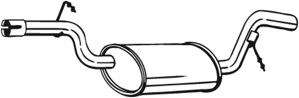 Centre Muffler Vw PASSAT B6 · Vw PASSAT B6 Variant