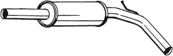 Centre Muffler Vw POLO III · Vw POLO · Vw POLO PLAYA
