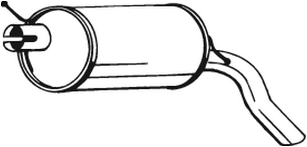 Rear Muffler Ford GALAXY I · Ford GALAXY MK I VAN · Seat ALHAMBRA