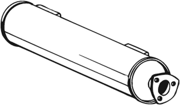 Centre Muffler Vw TRANSPORTER T3 Van · Vw TRANSPORTER T3 Platform/Chassis · Vw TRANSPORTER T3 Bus