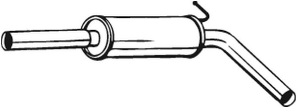 Centre Muffler Seat IBIZA III · Seat CORDOBA · Skoda FABIA I