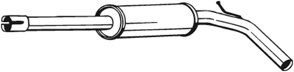 Centre Muffler Vw POLO