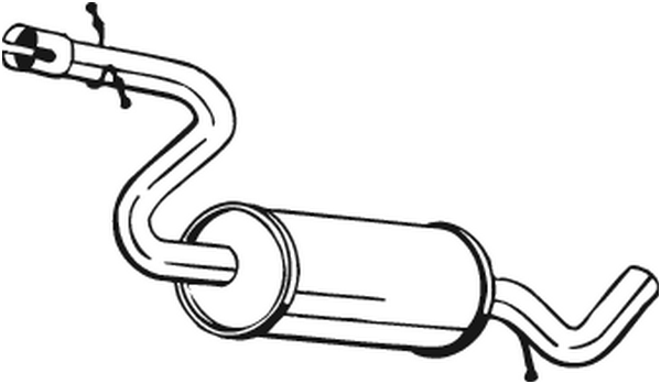 Centre Muffler Audi A3 · Audi A3 Sportback · Vw GOLF V