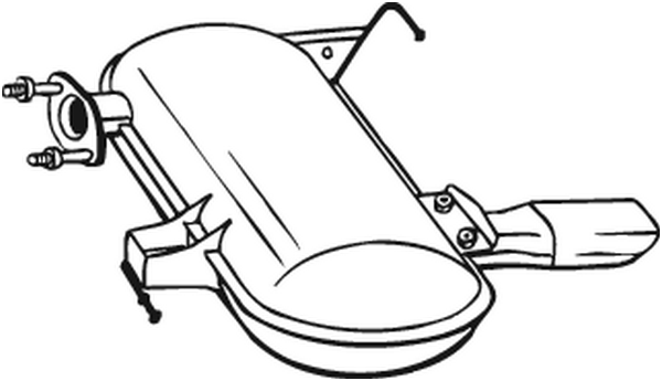 Rear Muffler Bmw 3 · Bmw 3 Touring