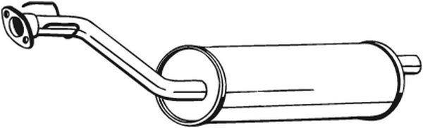 Centre Muffler Opel FRONTERA A Sport · Opel FRONTERA A · Vauxhall FRONTERA Mk I Sport