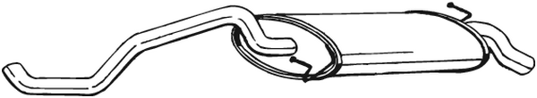 Rear Muffler Seat IBIZA II