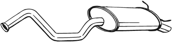 Rear Muffler Renault LAGUNA I · Renault LAGUNA I Grandtour
