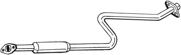 Centre Muffler Nissan MICRA II
